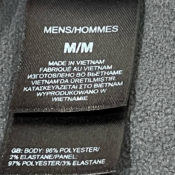 Men’s The North Face Medium Gray Blue HYVENT Half Zip Pullover Sweater Rainproof - Picture 8 of 8